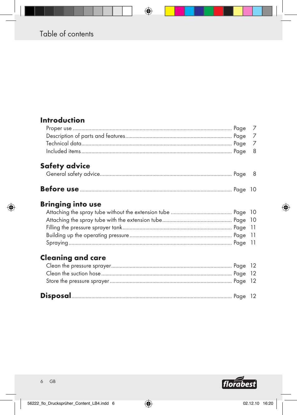 Florabest Z30597 User Manual | Page 4 / 53