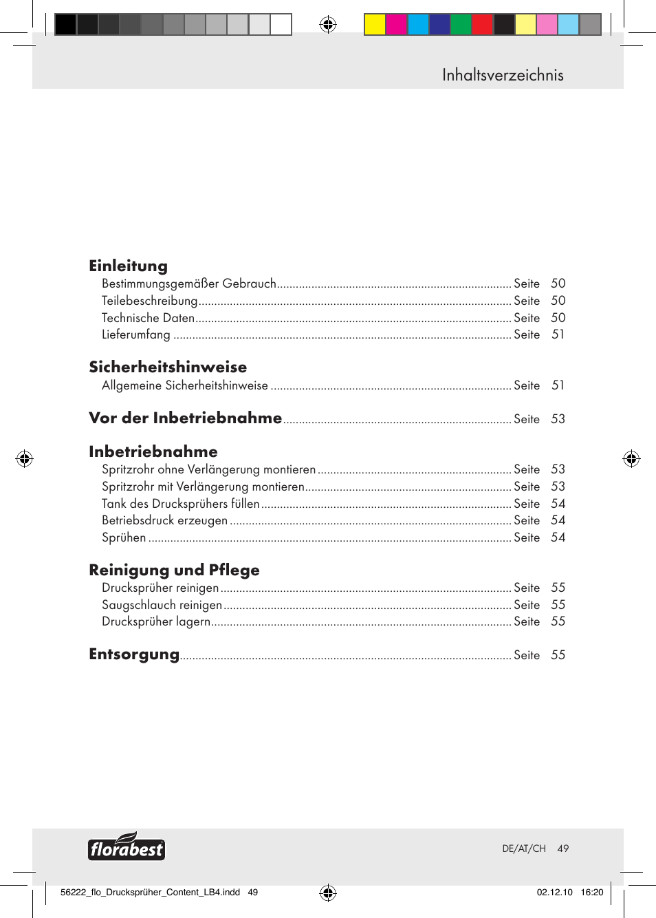 Florabest Z30597 User Manual | Page 47 / 53