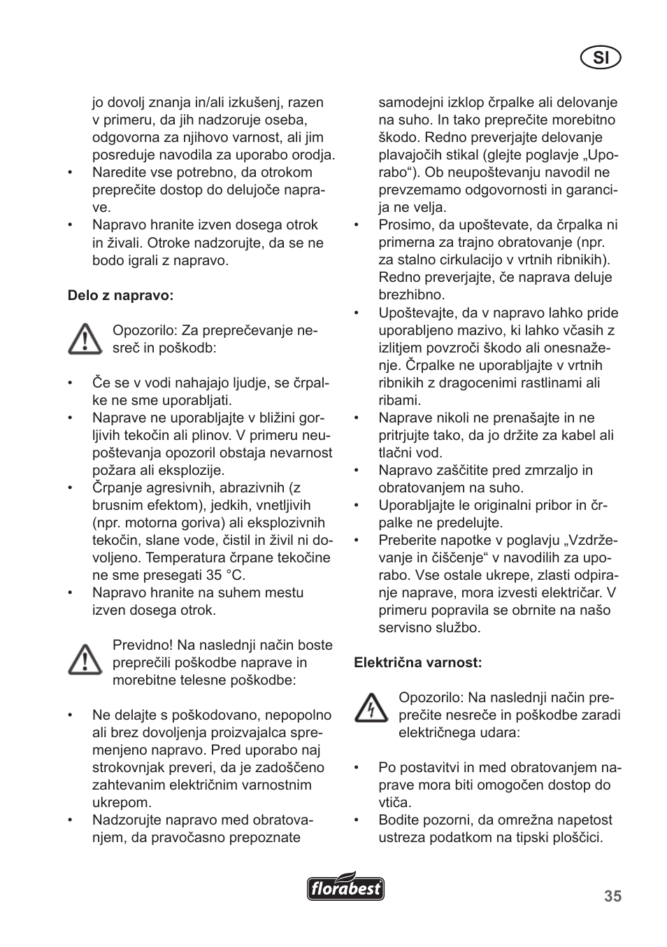 Florabest FRP 350 B1 User Manual | Page 35 / 90