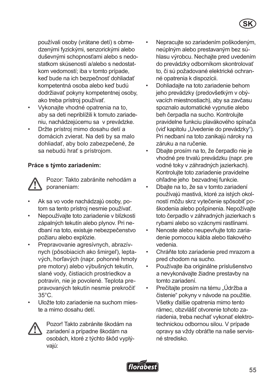 Florabest FRP 350 B1 User Manual | Page 55 / 90