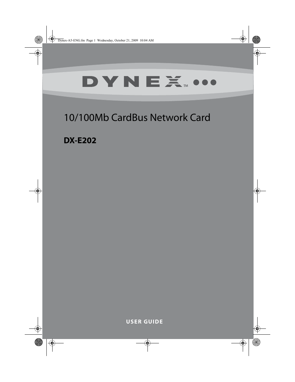 Dynex DX-E202 User Manual | 12 pages