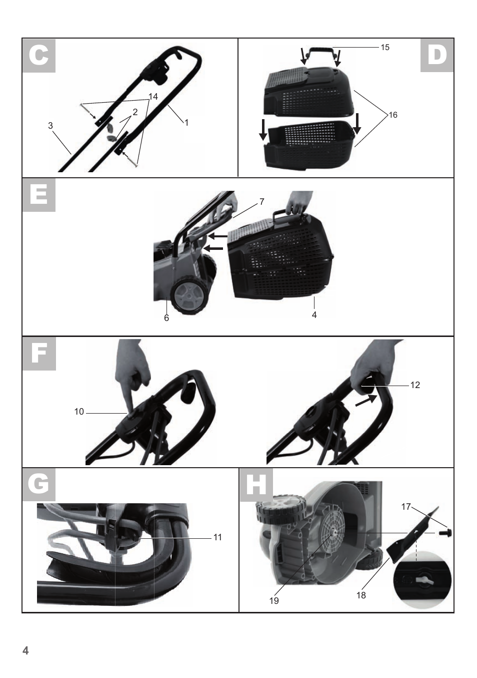 Florabest FRM 1200 A3 User Manual | Page 4 / 66