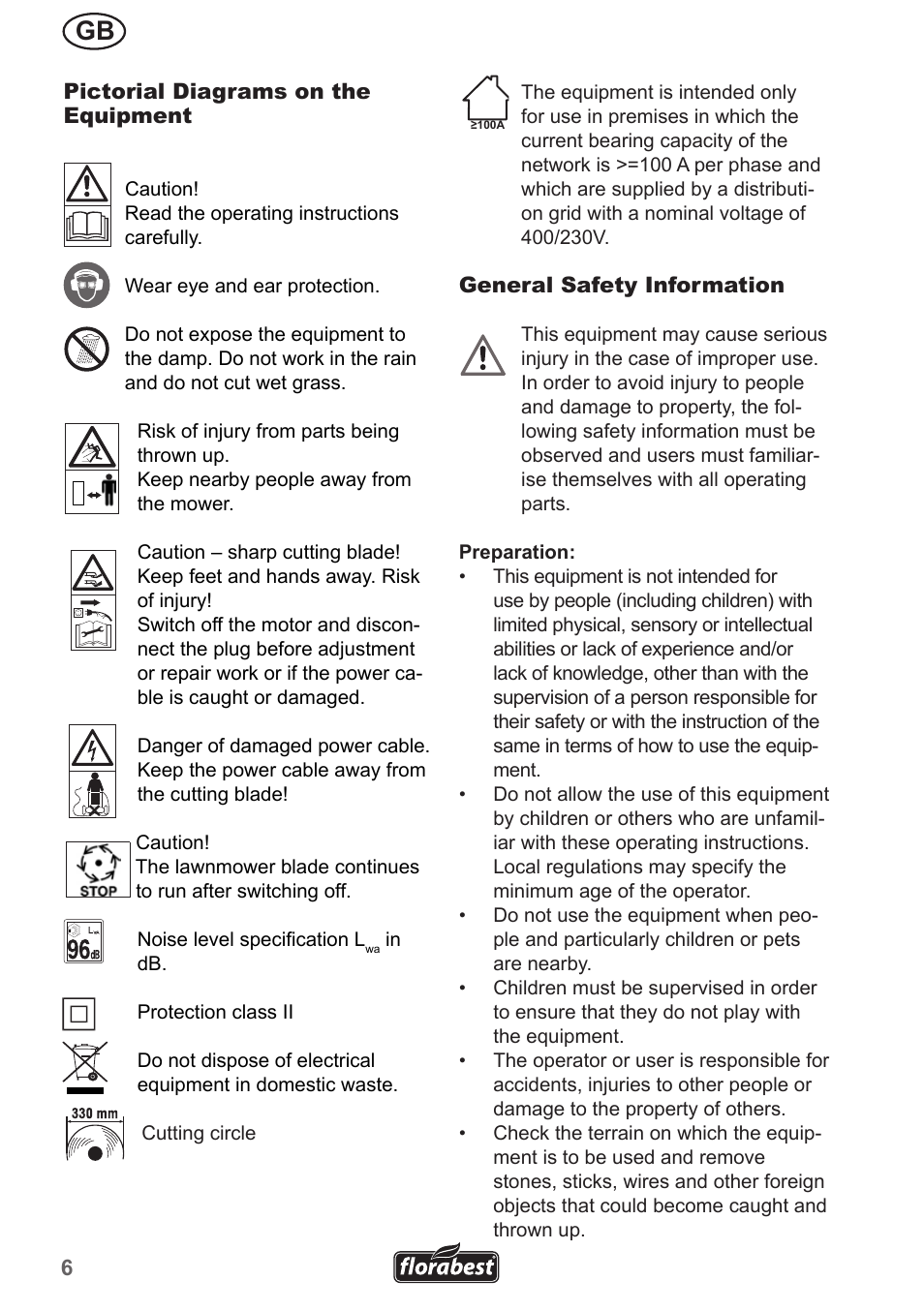 Florabest FRM 1200 A5 User Manual | Page 6 / 90
