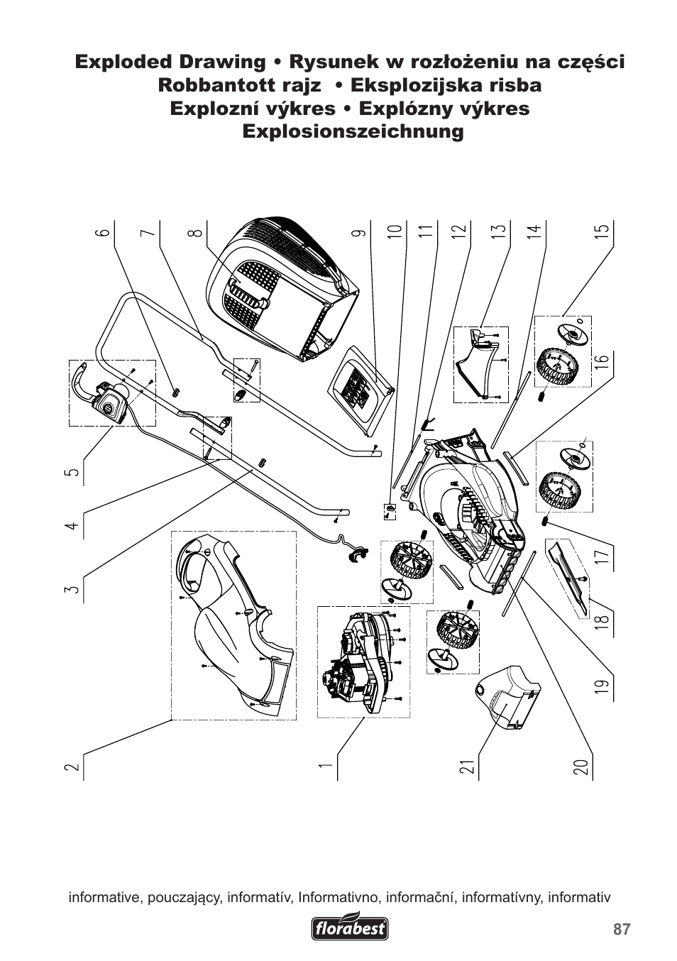 Florabest FRM 1200 A5 User Manual | Page 87 / 90
