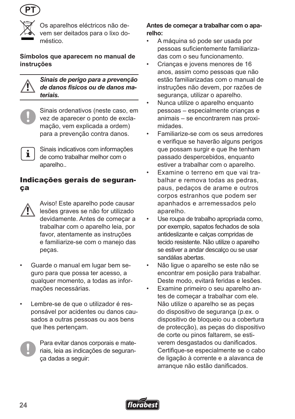 Florabest FGH 710 A1 User Manual | Page 24 / 58