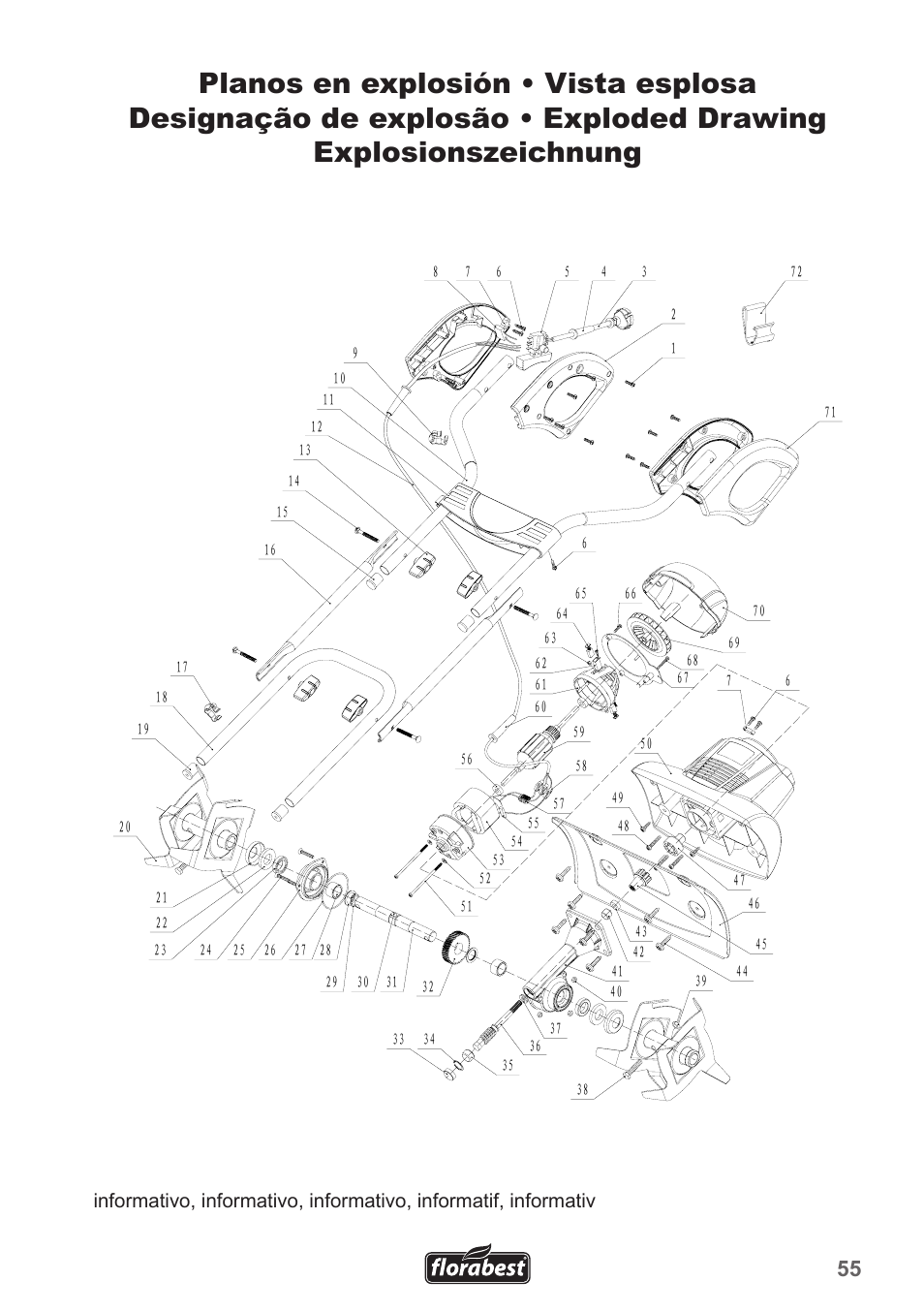 Florabest FGH 710 A1 User Manual | Page 55 / 58