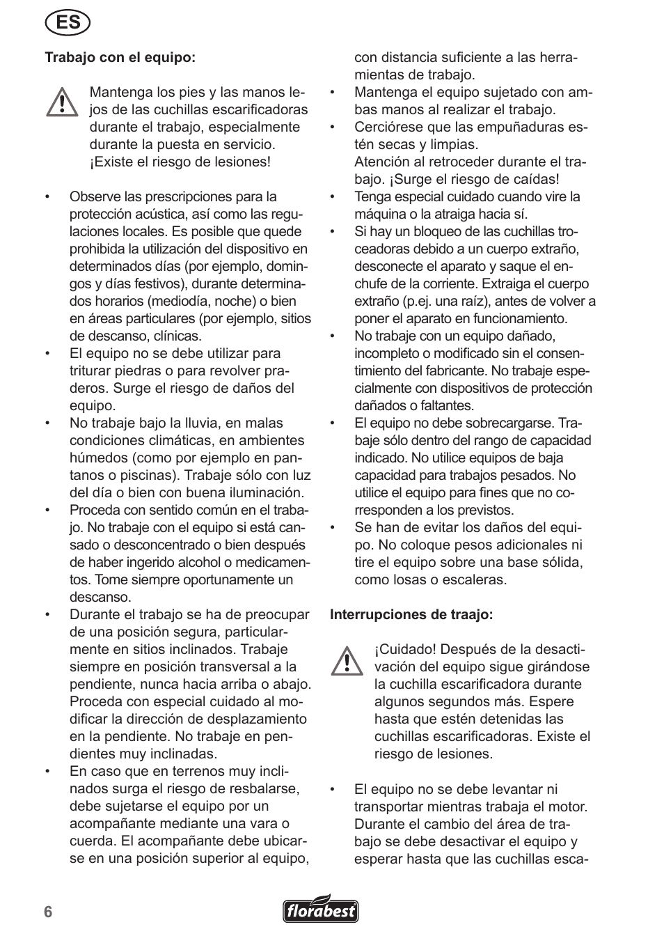 Florabest FGH 710 A1 User Manual | Page 6 / 58