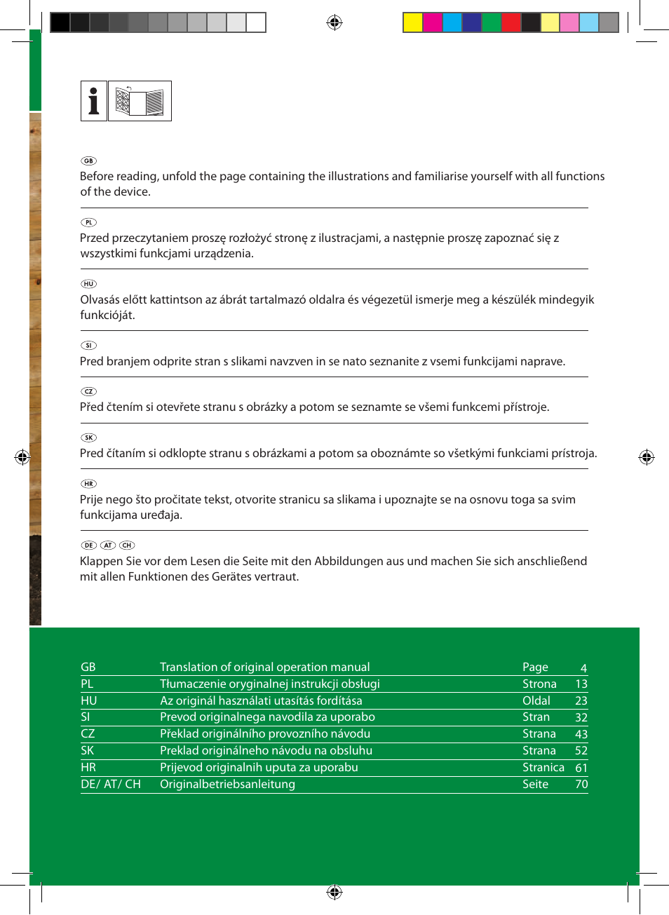 Florabest FGH 710 A1 User Manual | Page 2 / 86