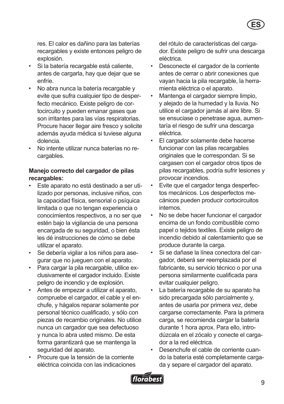 Florabest FRT 18 A1 User Manual | Page 9 / 78