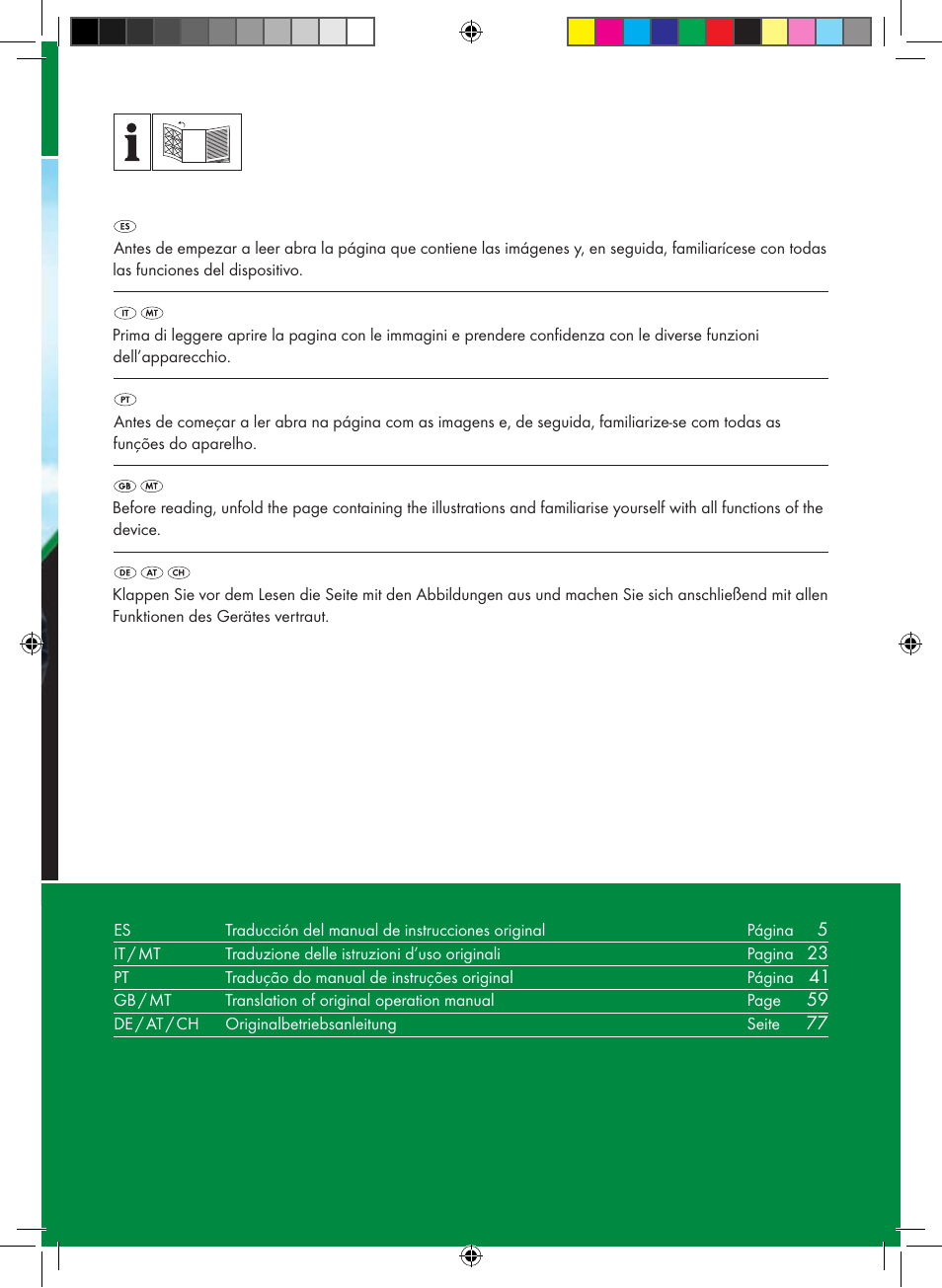 Florabest FBM 190 A1 User Manual | Page 2 / 100