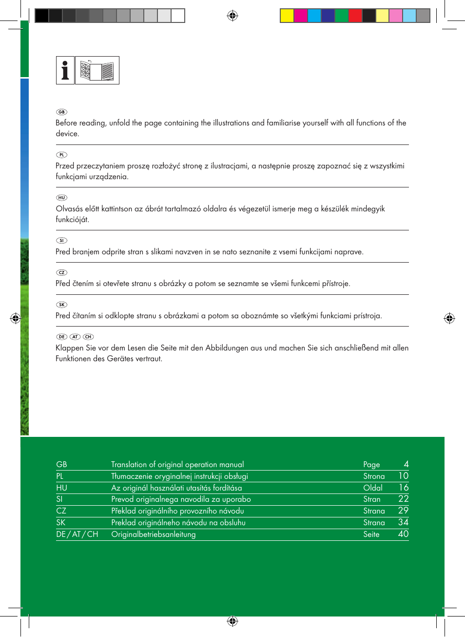 Florabest FHM 38 A1 User Manual | Page 2 / 50