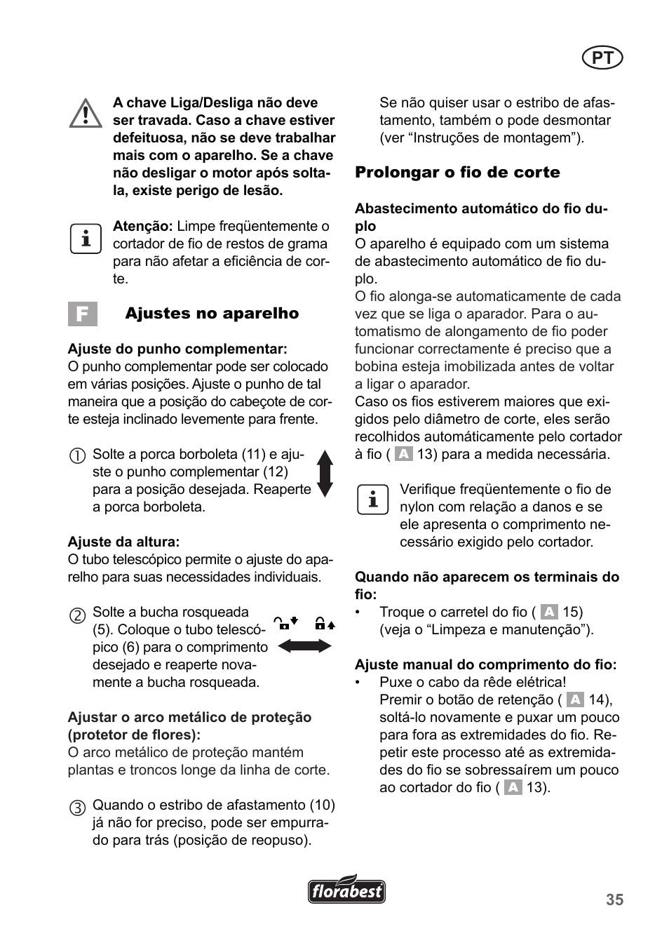 Florabest FRT 450 A1 User Manual | Page 35 / 70