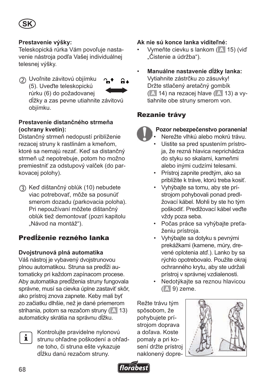 Florabest FRT 450 A1 User Manual | Page 68 / 90