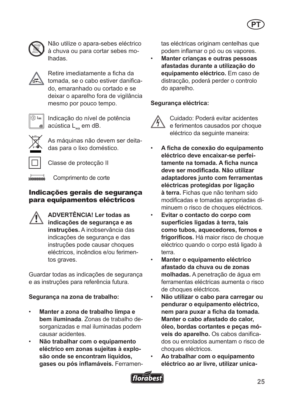Florabest FHT 600 A1 User Manual | Page 25 / 58
