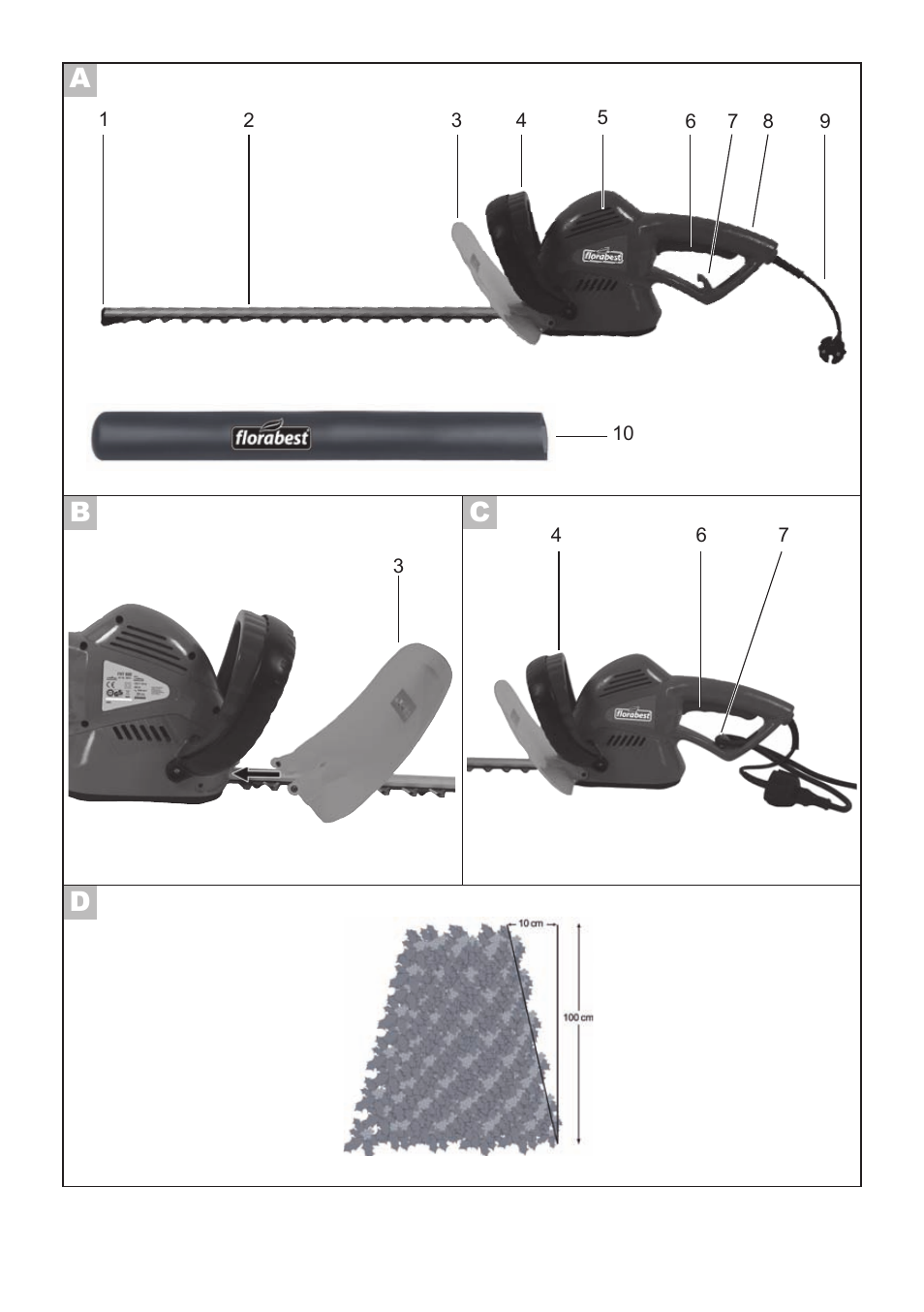 Db a c | Florabest FHT 600 A1 User Manual | Page 3 / 58
