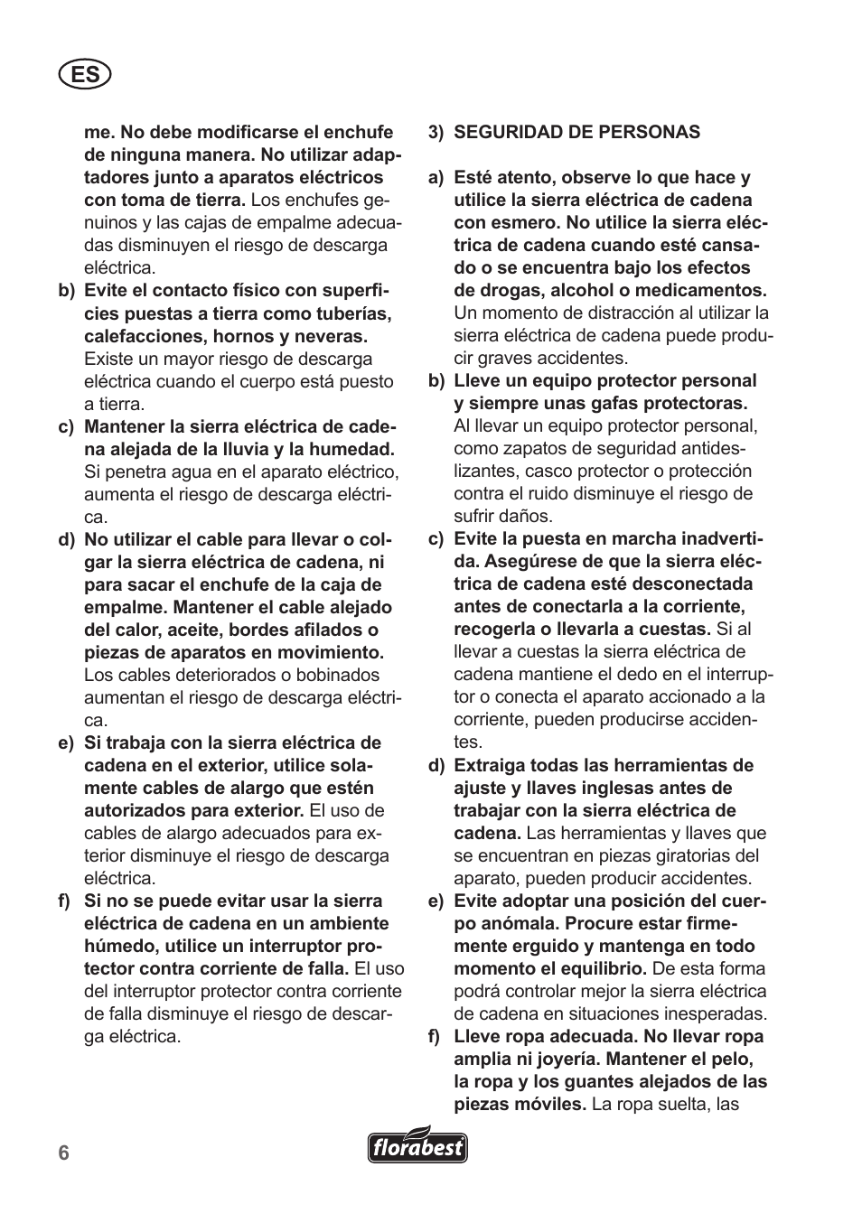 Florabest FAH 18 A1 User Manual | Page 6 / 82