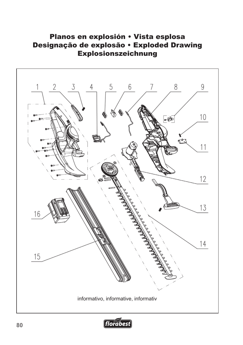 Florabest FAH 18 A1 User Manual | Page 80 / 82