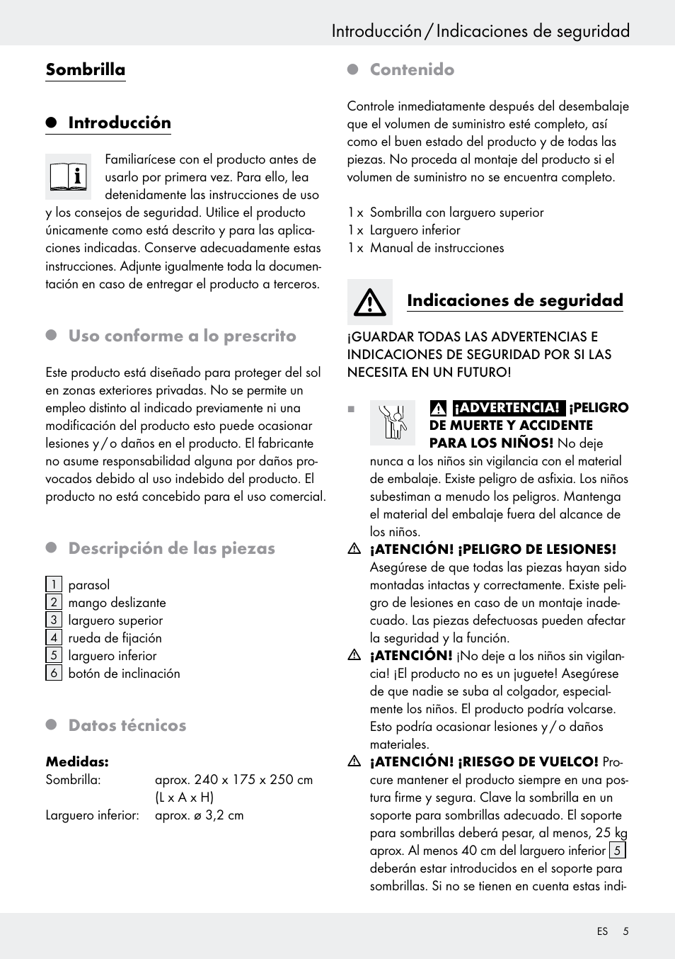 Florabest Z27458B User Manual | Page 5 / 20