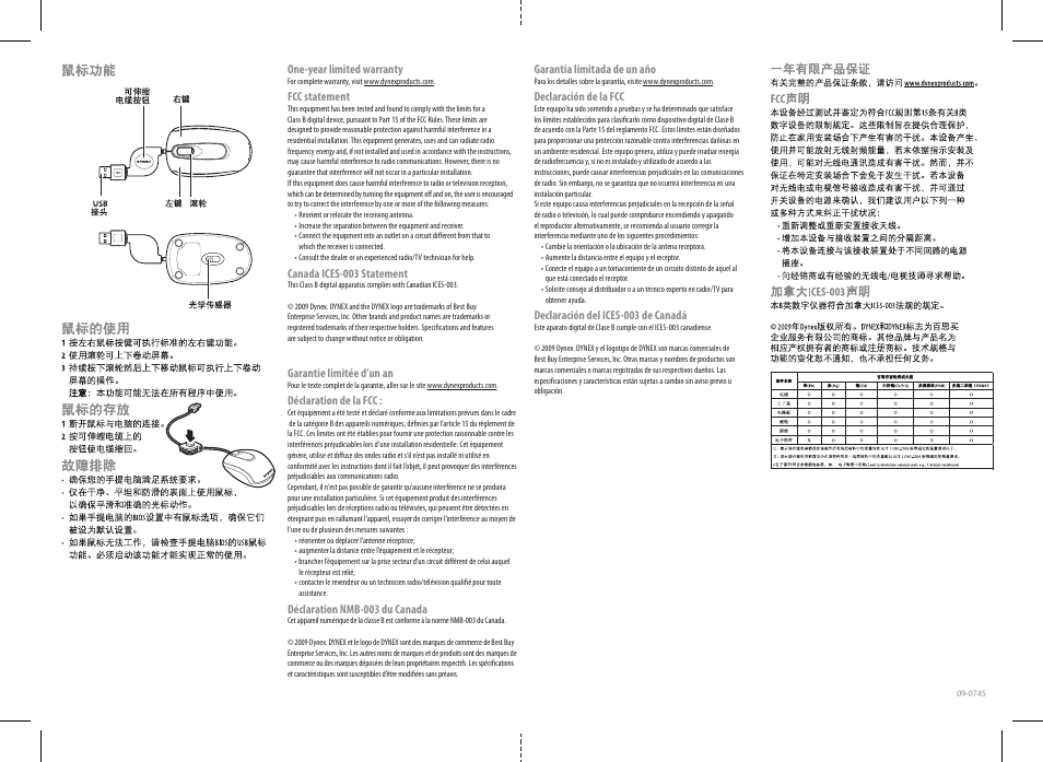 Dynex DX-PMSE User Manual | Page 2 / 2