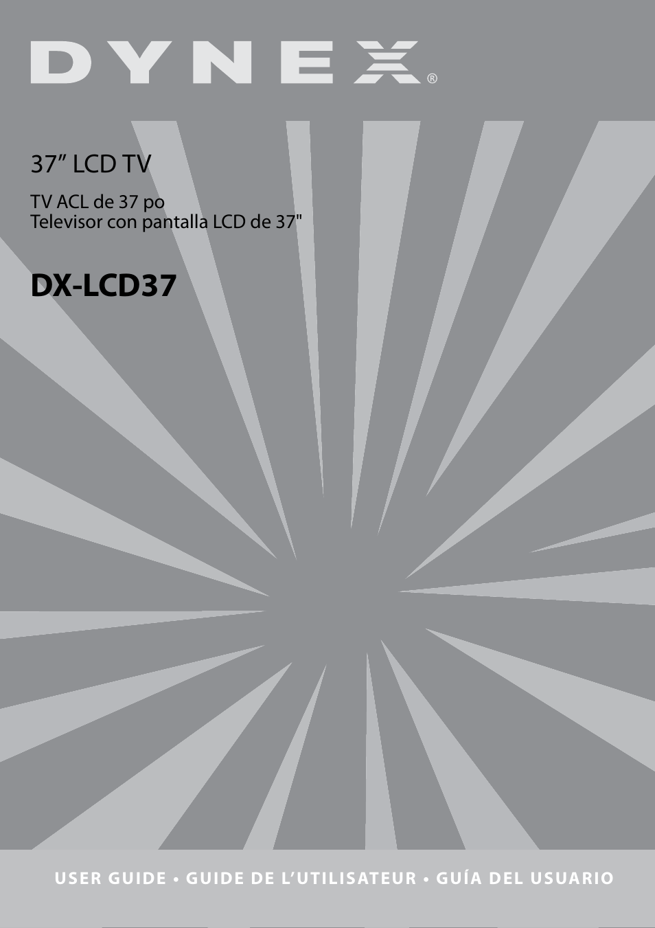 Dynex DX-LCD37 User Manual | 50 pages