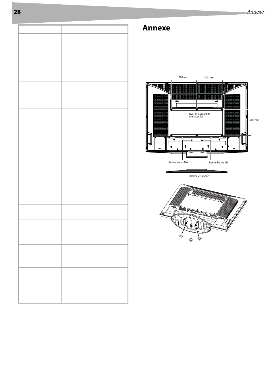 Annexe | Dynex DX-LCD37 User Manual | Page 28 / 50