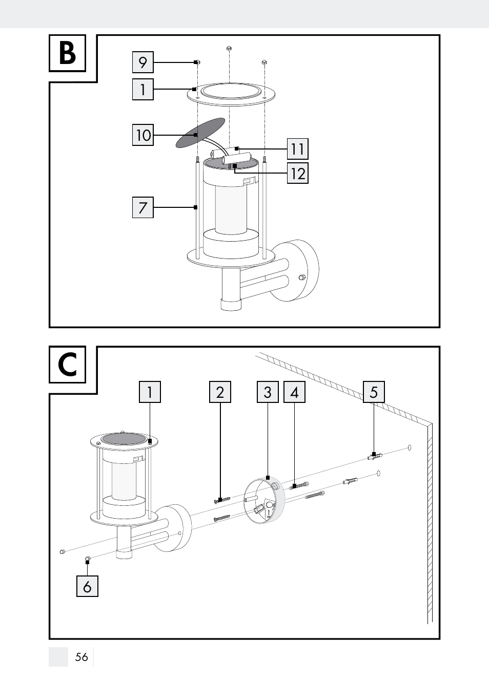 Florabest Z29544 User Manual | Page 56 / 58