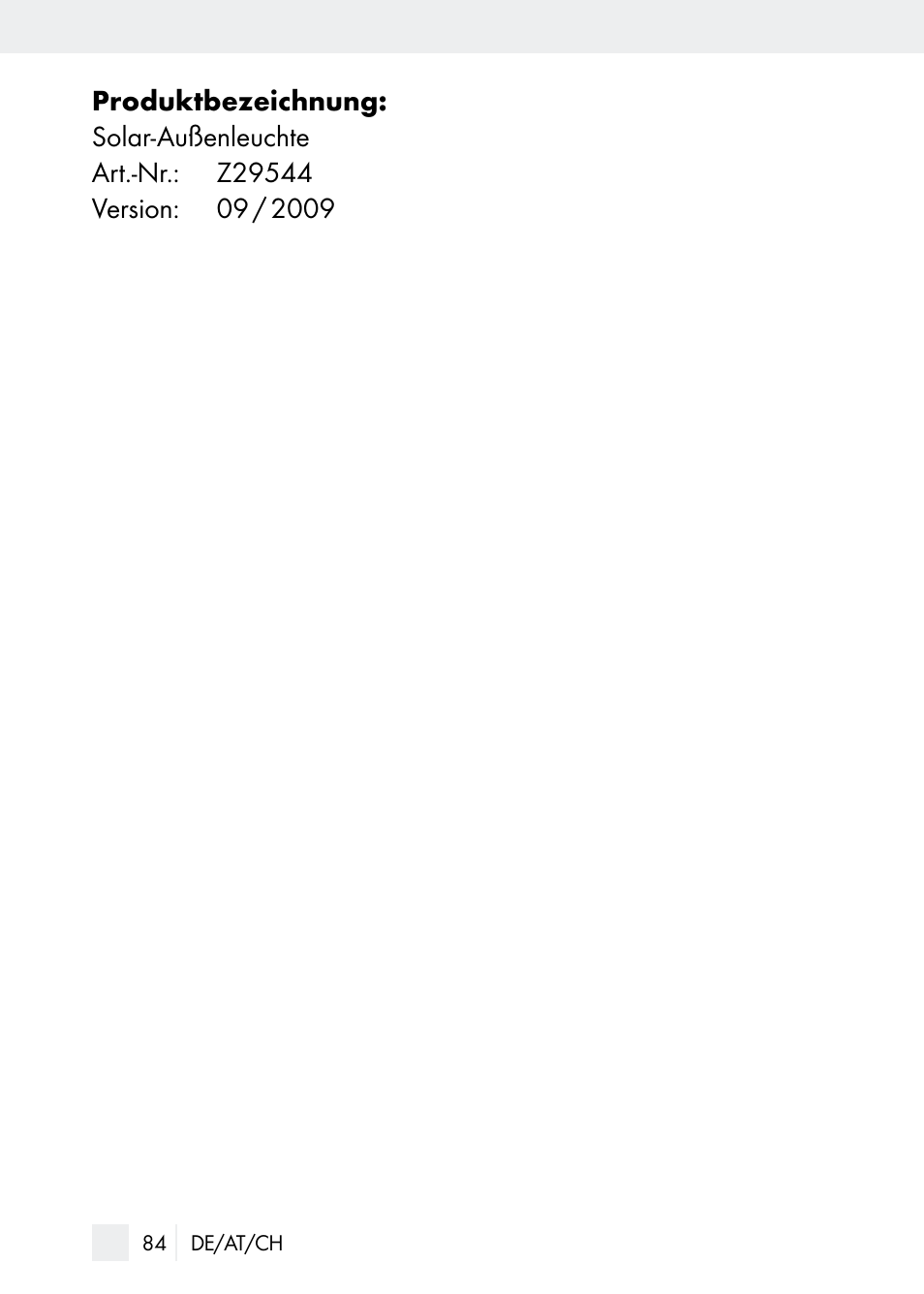 Florabest Z29544 User Manual | Page 84 / 88