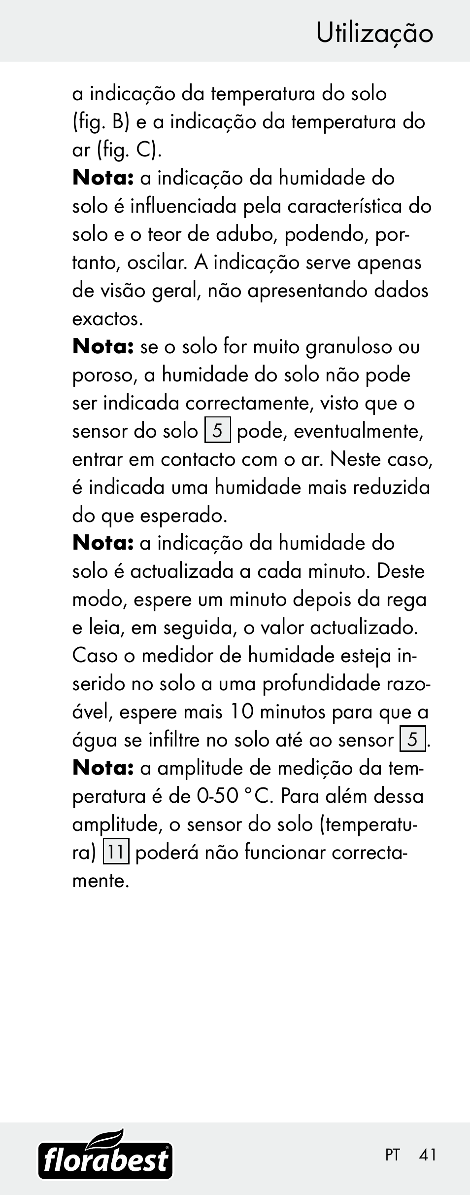 Segurança / utilização utilização | Florabest H14335 User Manual | Page 41 / 76