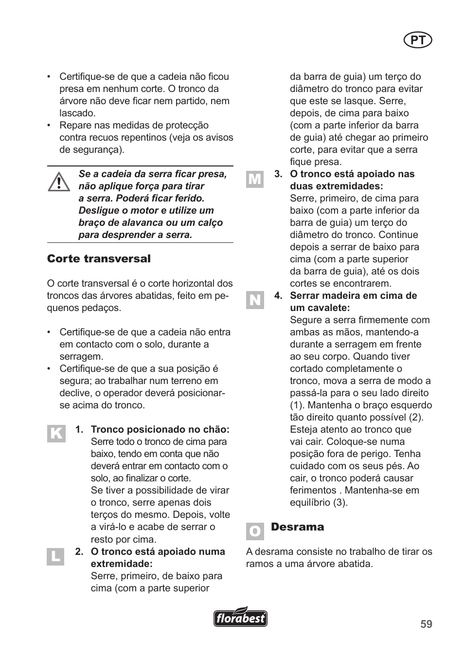 Florabest FKS 2200 B1 User Manual | Page 59 / 118