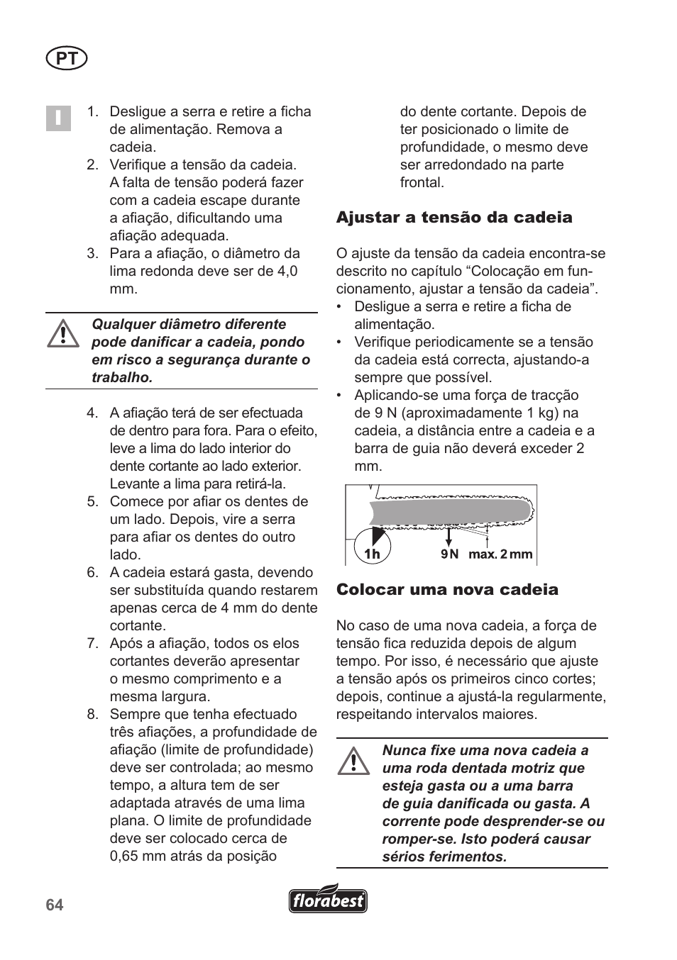Florabest FKS 2200 B1 User Manual | Page 64 / 118