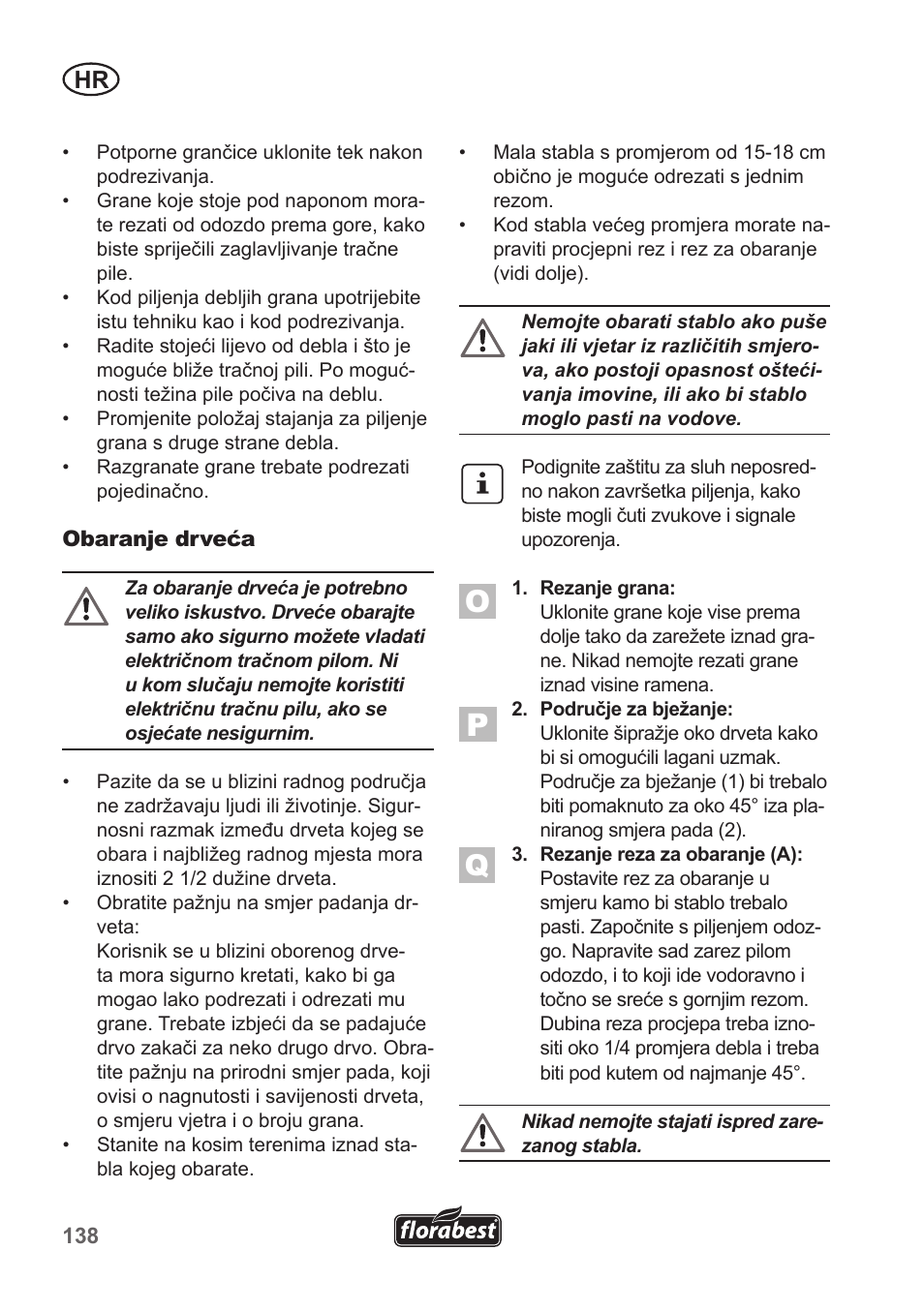 Florabest FKS 2200 B1 User Manual | Page 138 / 174