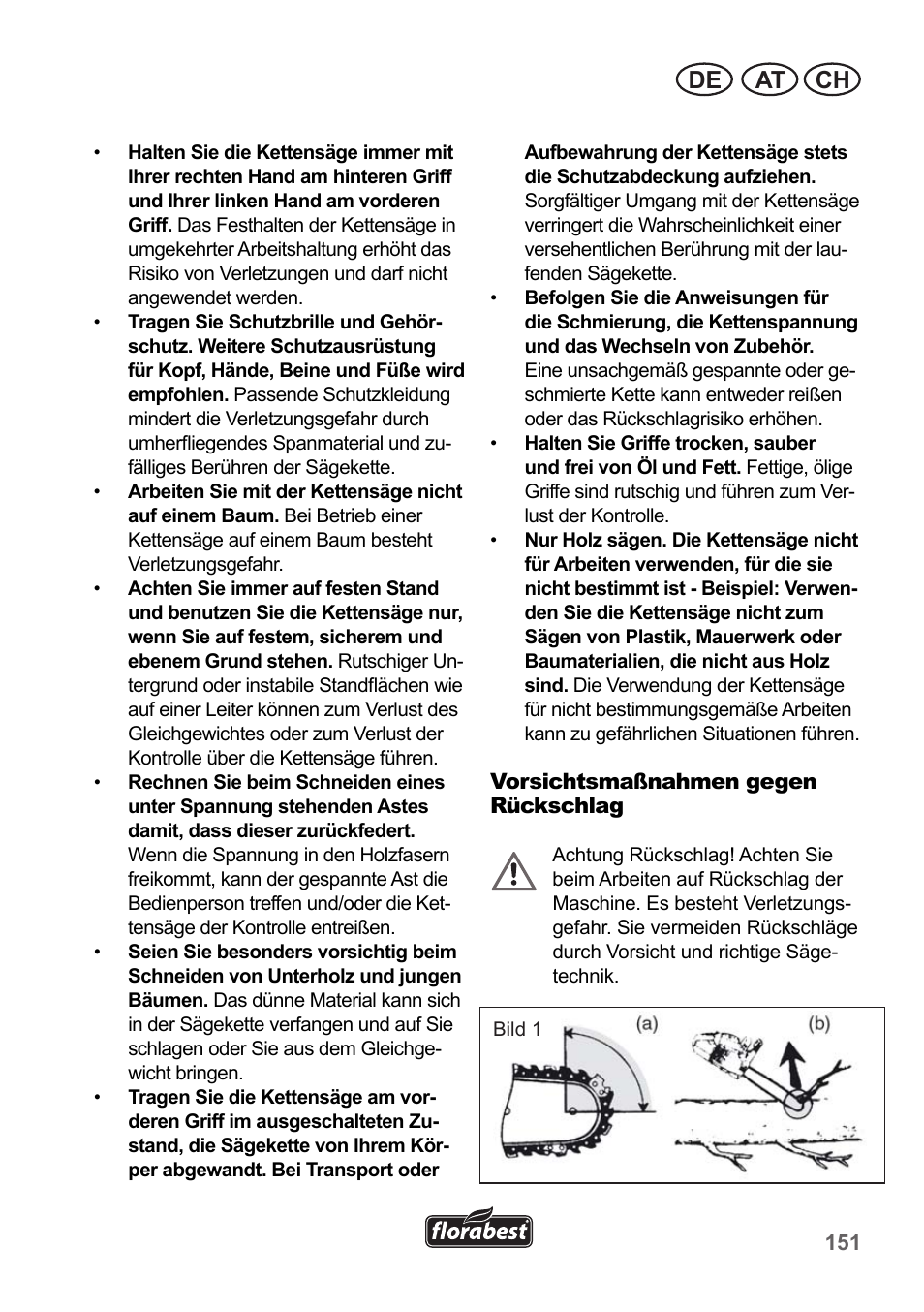 At ch de | Florabest FKS 2200 B1 User Manual | Page 151 / 174