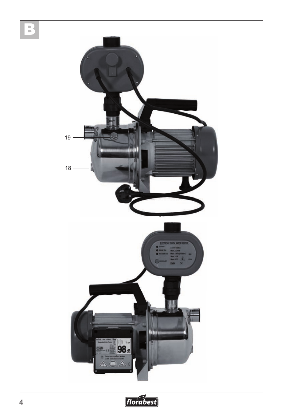 Florabest FHA 1100 A1 User Manual | Page 4 / 18