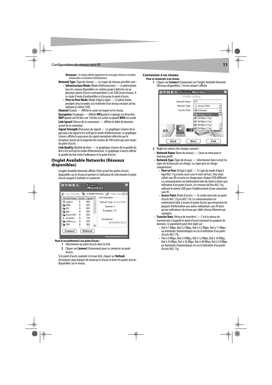 Dynex DX-WGDTC User Manual | Page 11 / 24