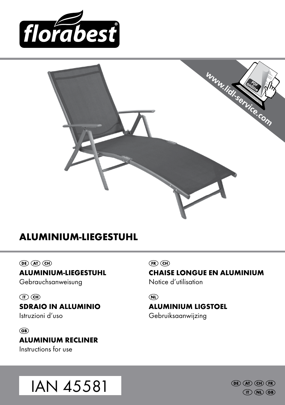 Florabest LS-1708 User Manual | 12 pages