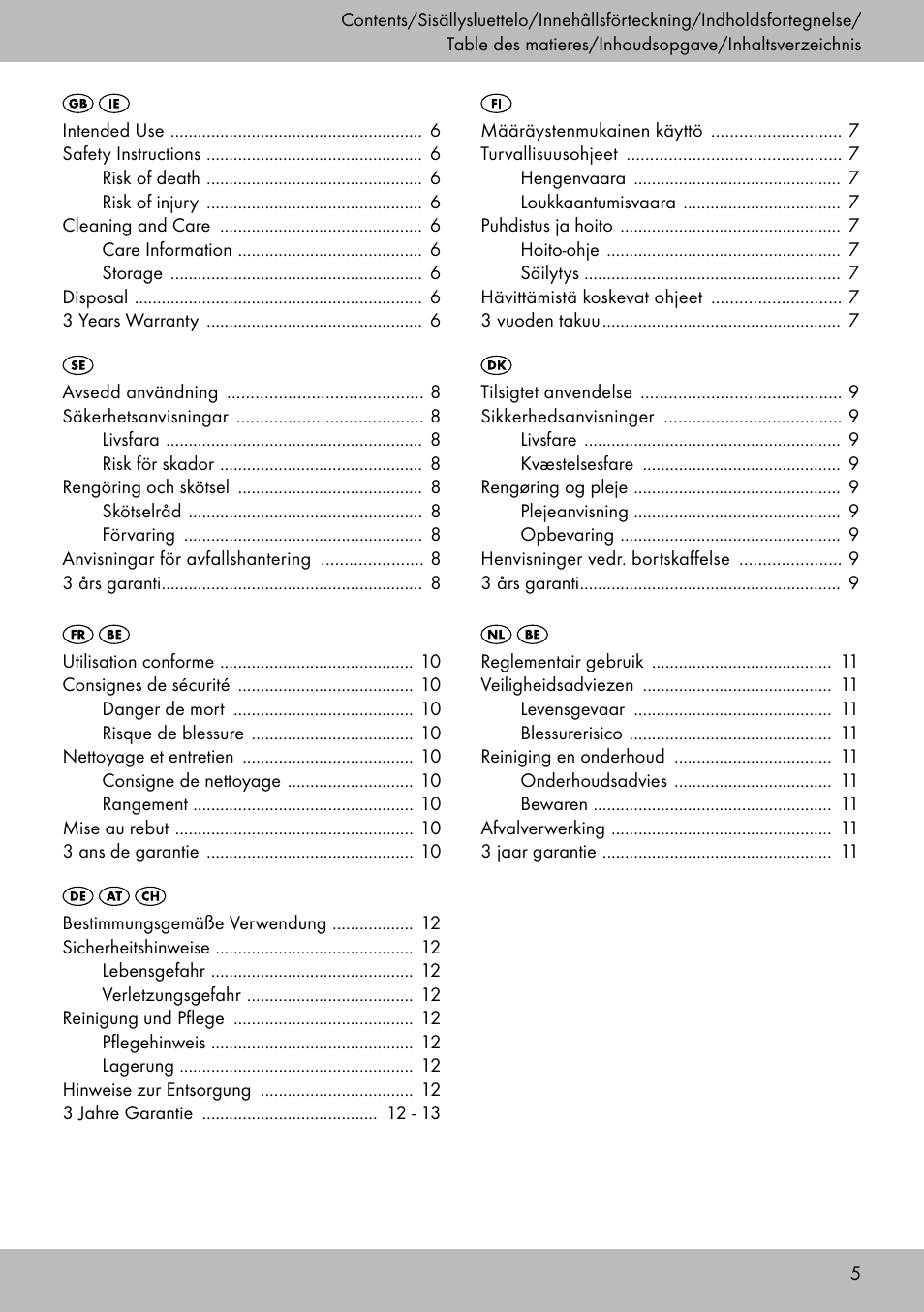 Florabest LS-1708 User Manual | Page 5 / 16