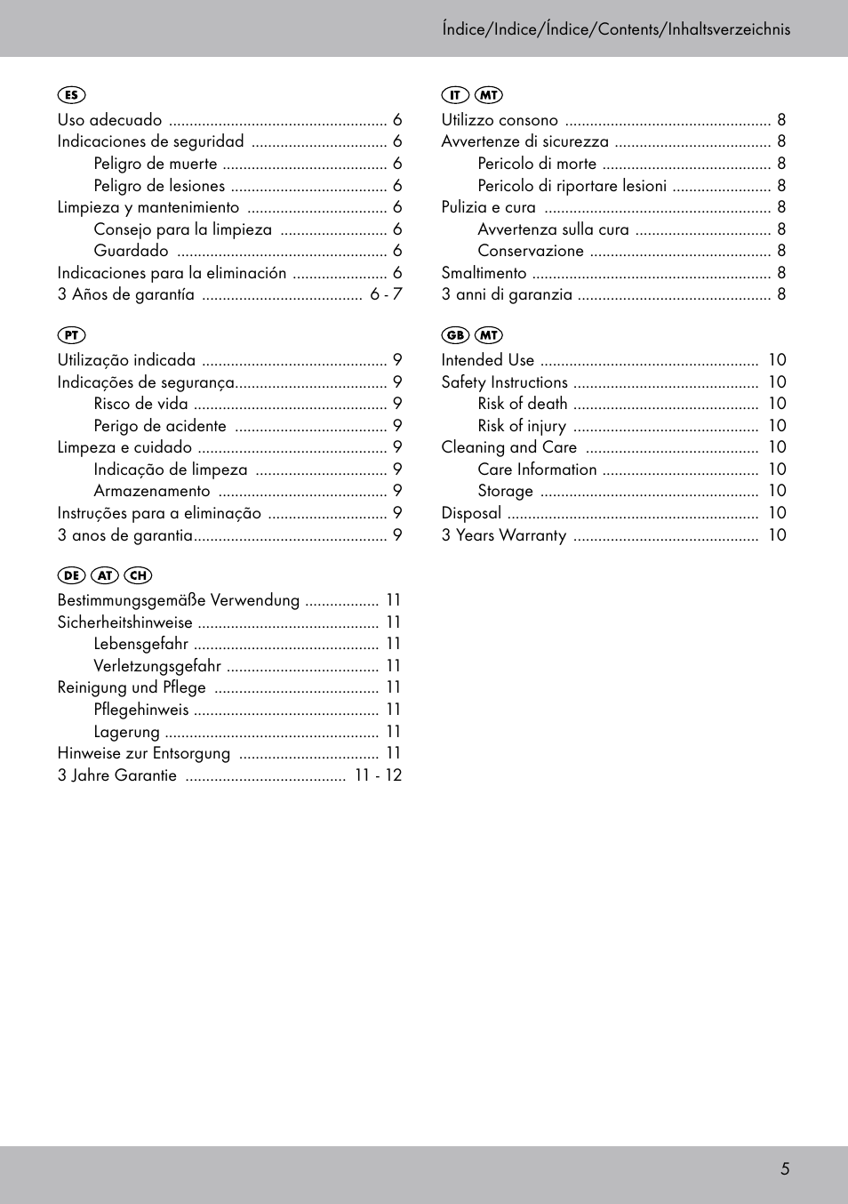 Florabest LS-1708 User Manual | Page 5 / 16