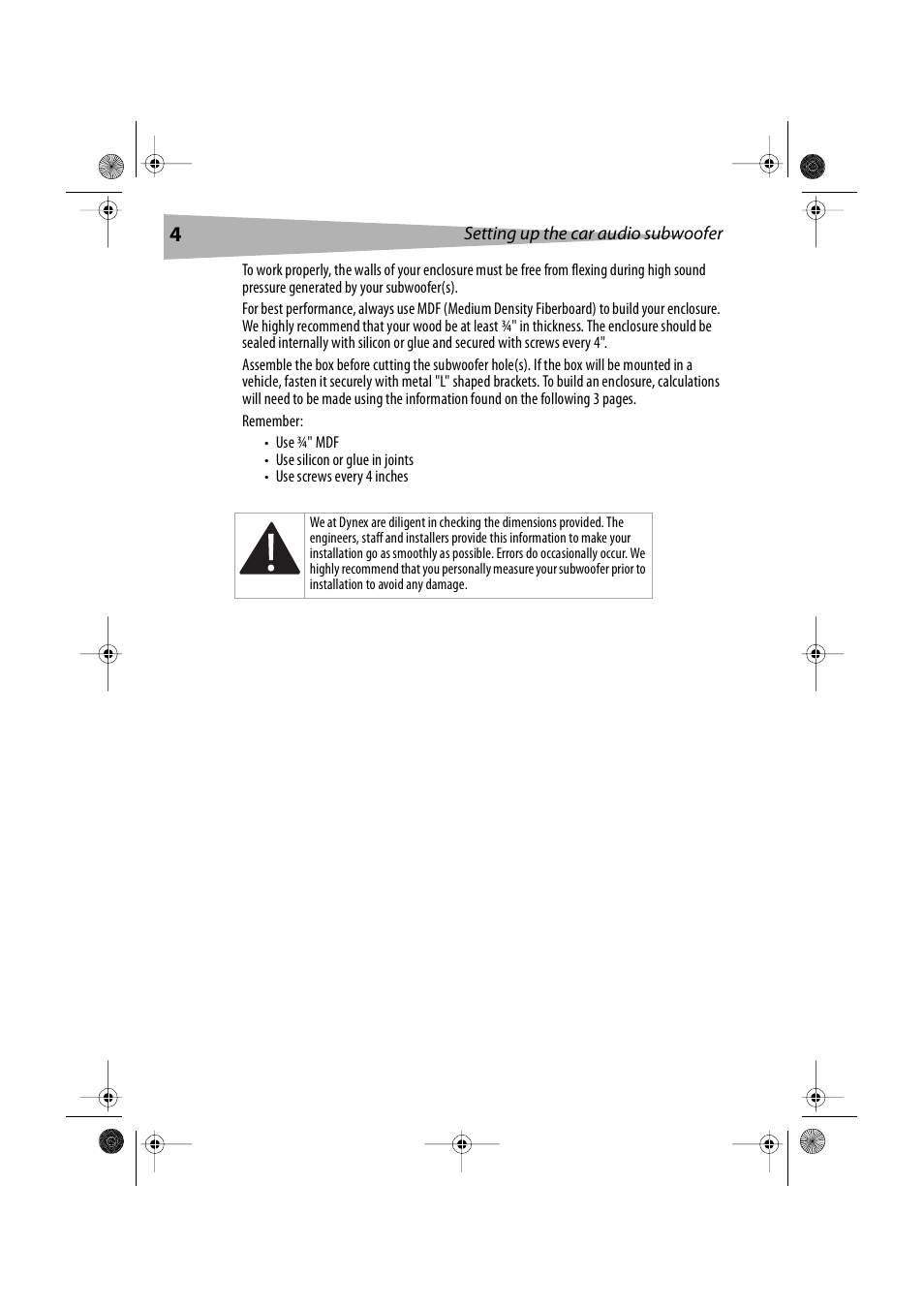 Dynex DX-S2000 User Manual | Page 4 / 30