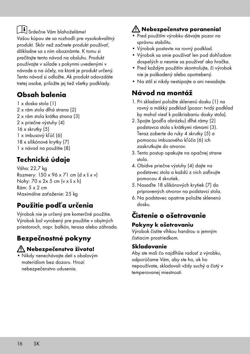 Florabest AG-1780 User Manual | Page 16 / 20