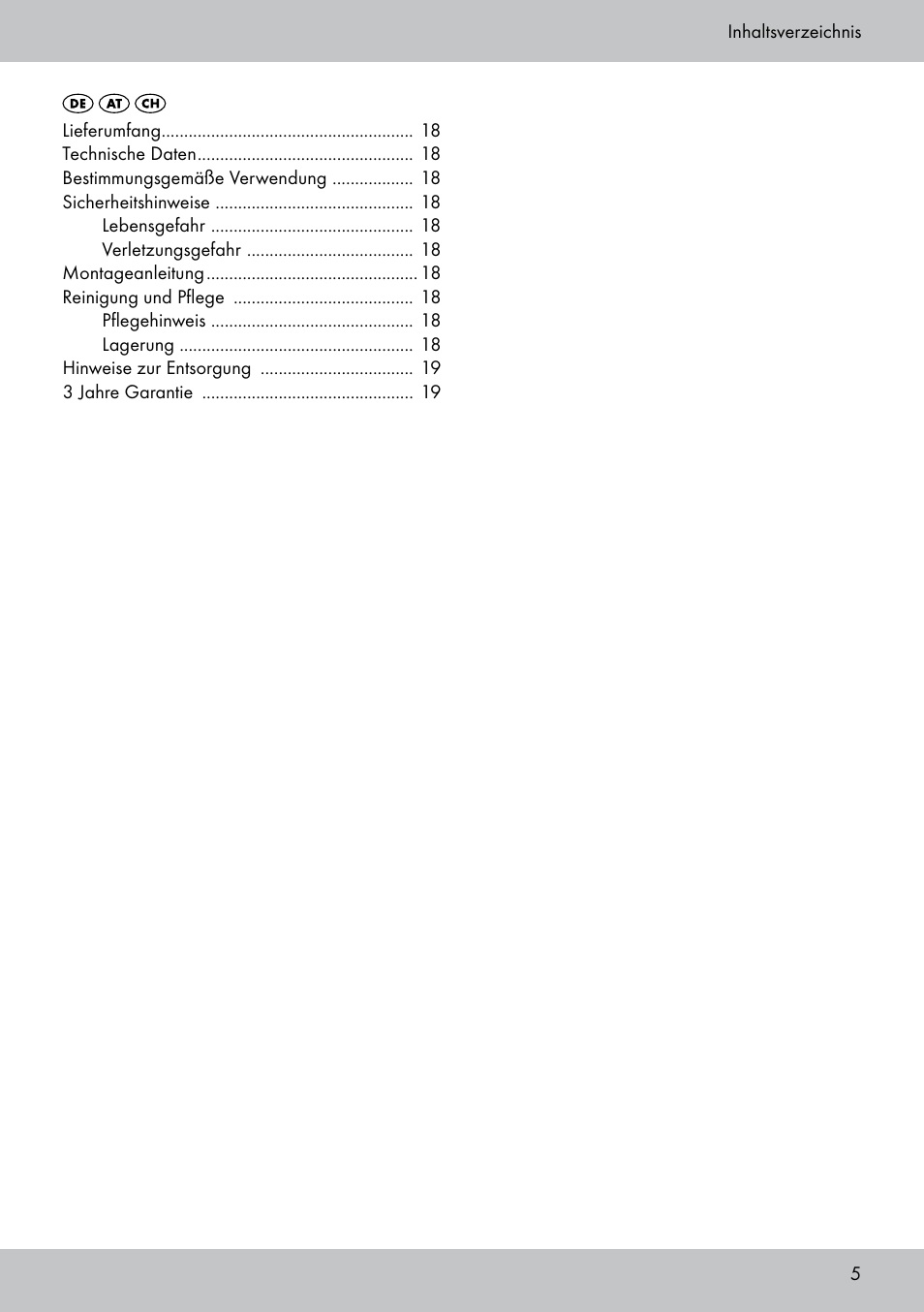 Florabest AG-1780 User Manual | Page 5 / 20