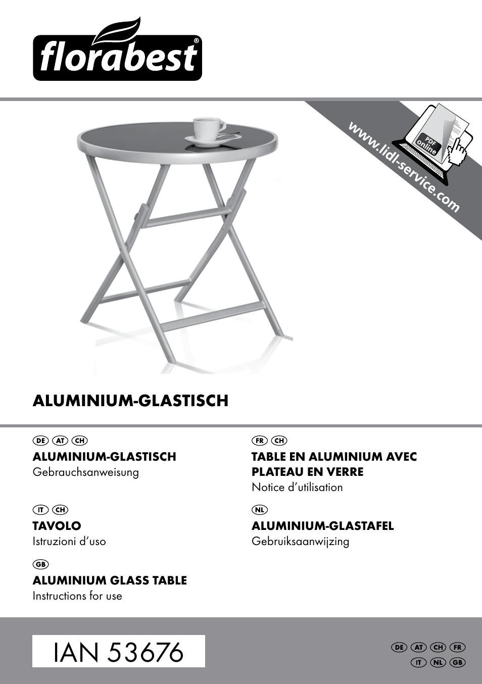 Florabest AG-1759 User Manual | 12 pages