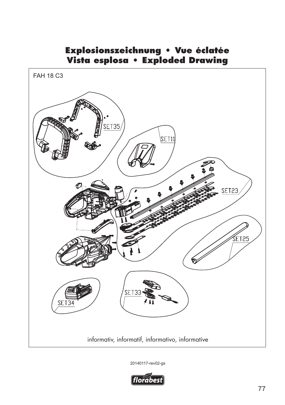 Florabest FAH 18 C3 User Manual | Page 77 / 78