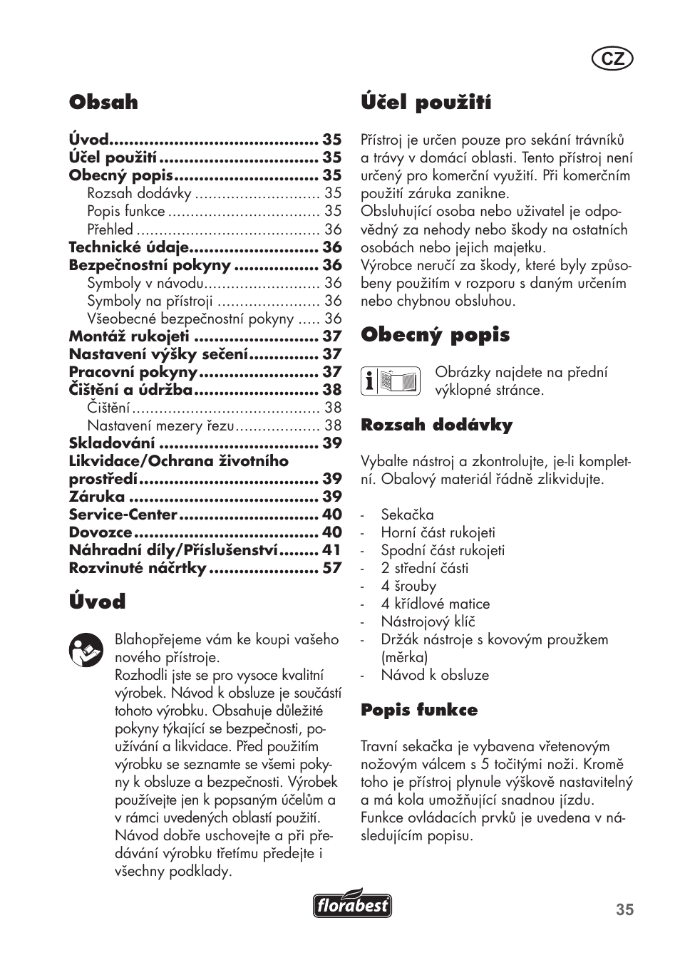 Florabest FHM 38 A1 User Manual | Page 35 / 58