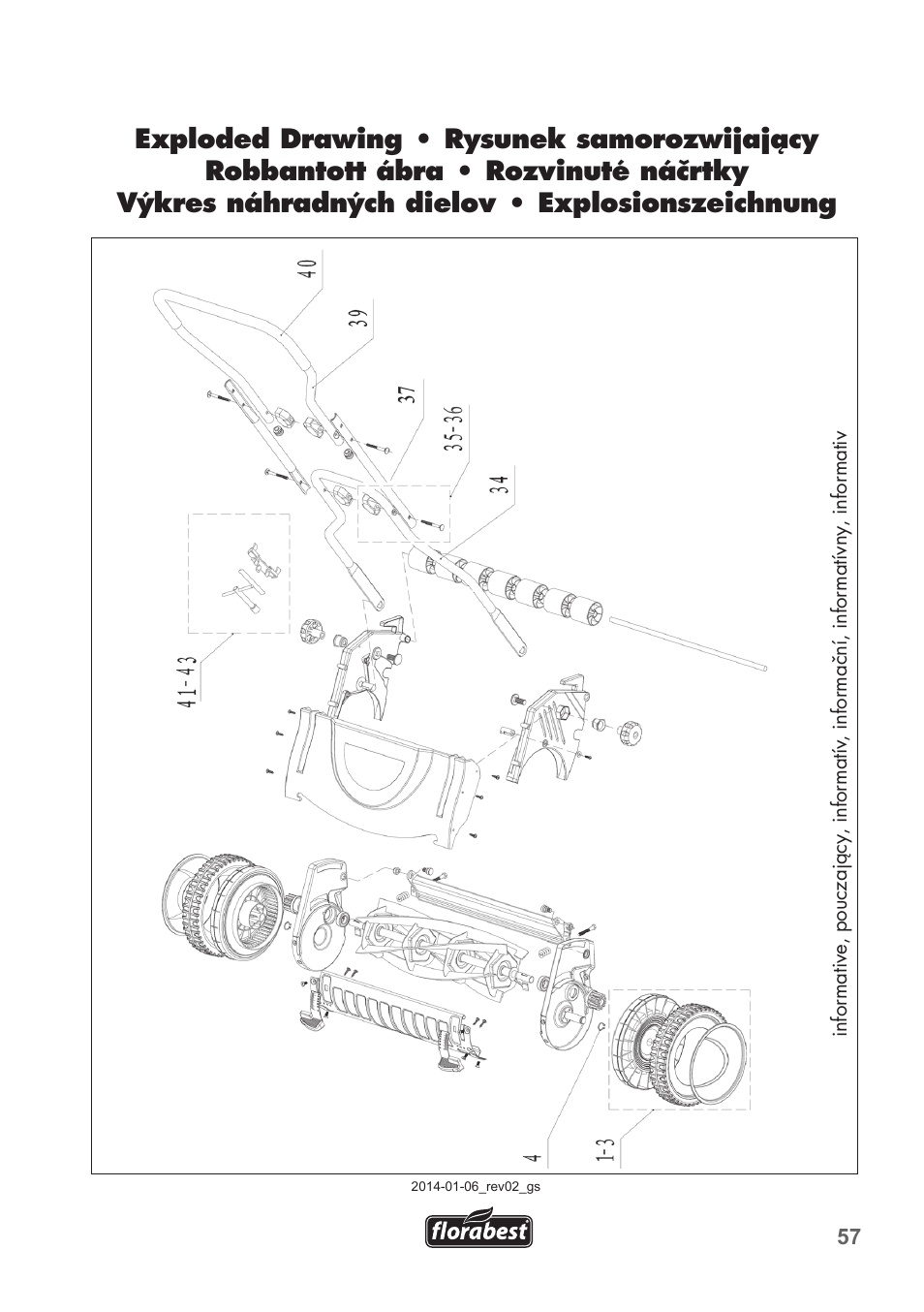 Florabest FHM 38 A1 User Manual | Page 57 / 58
