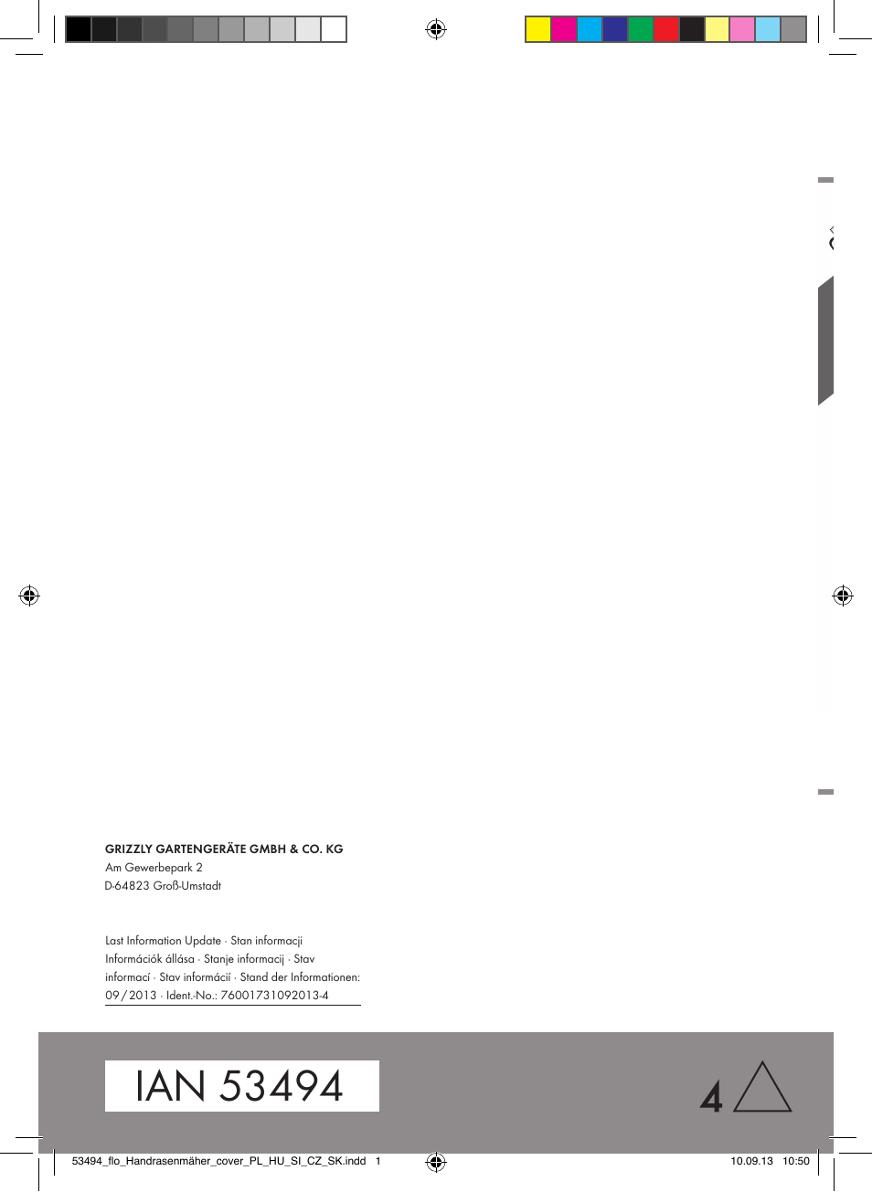 Florabest FHM 38 A1 User Manual | Page 58 / 58