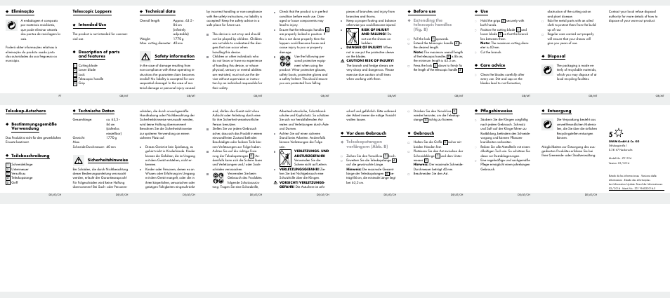 Florabest Z31194 User Manual | Page 2 / 2
