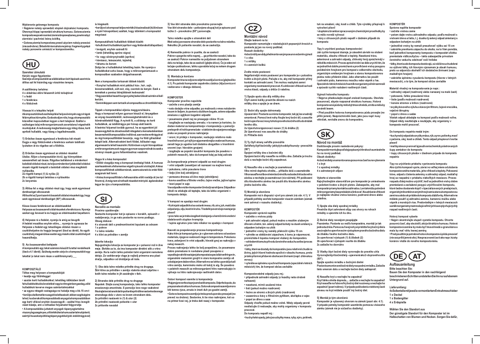 Florabest Compost Bin / Composter User Manual | Page 9 / 15