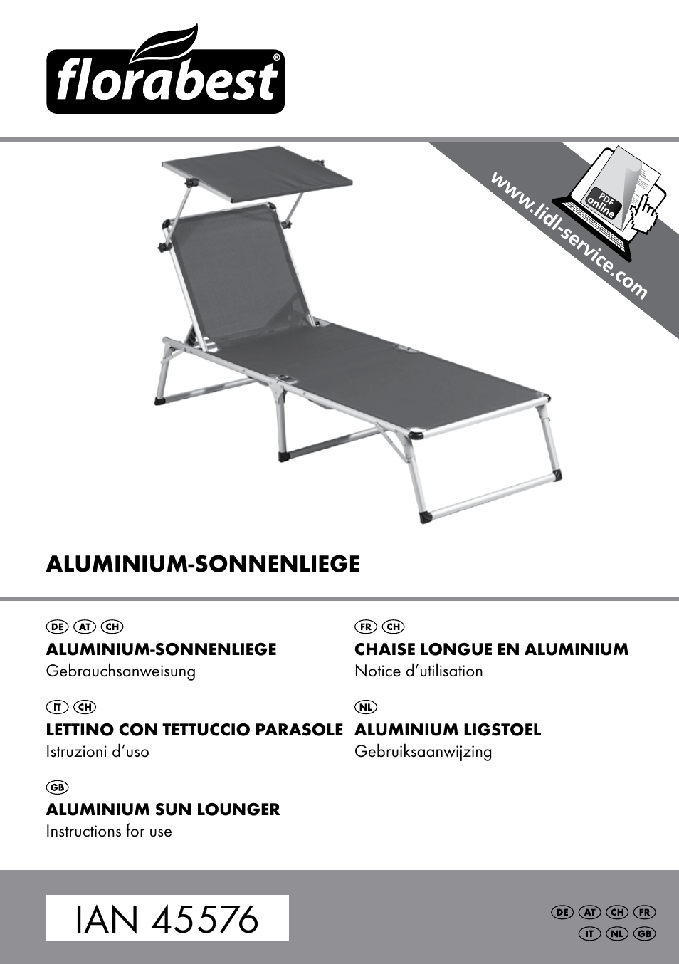 Florabest DL-1720 User Manual | 12 pages