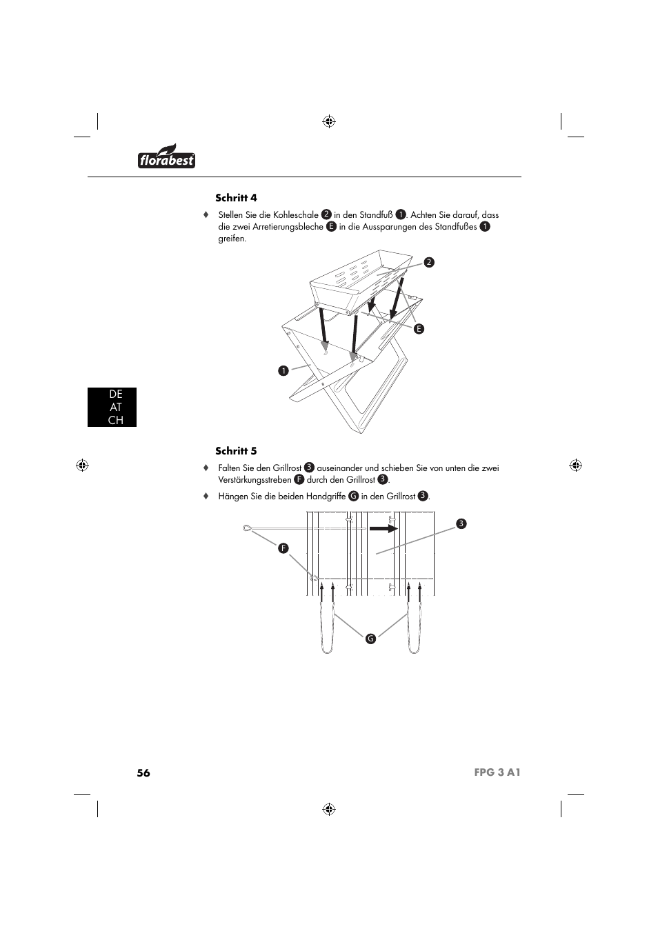 De at ch | Florabest FPG 3 A1 User Manual | Page 59 / 64