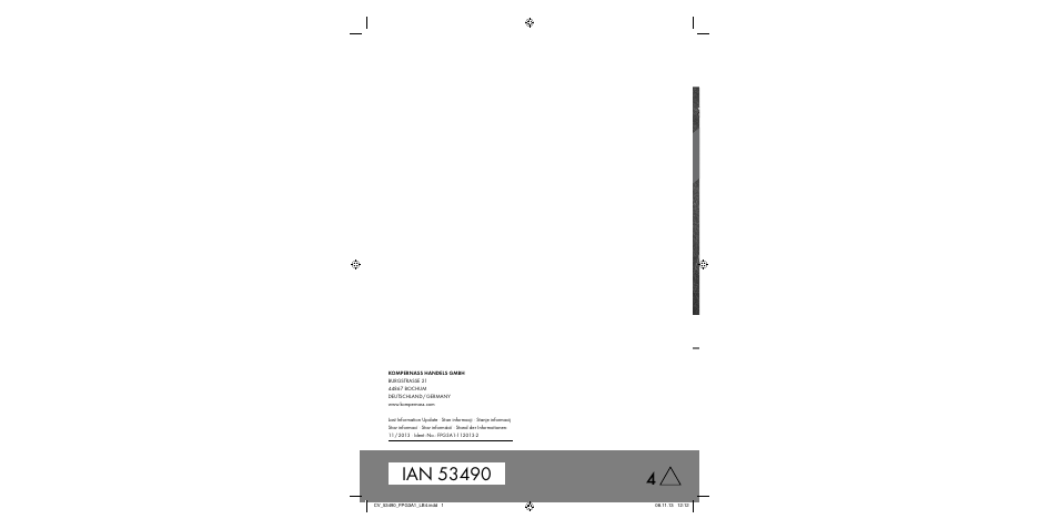 Florabest FPG 3 A1 User Manual | Page 64 / 64